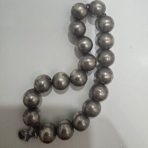Tiffany & Co. Bold Silver Bead Bracelet 7.5inches